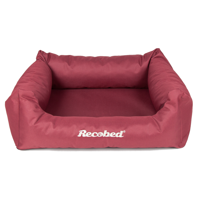 RECOBED Kanapa Baltic - bordo rozmiar S: 65 x 50 x 18 cm