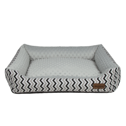 RECOBED Kanapa Crete black/grey