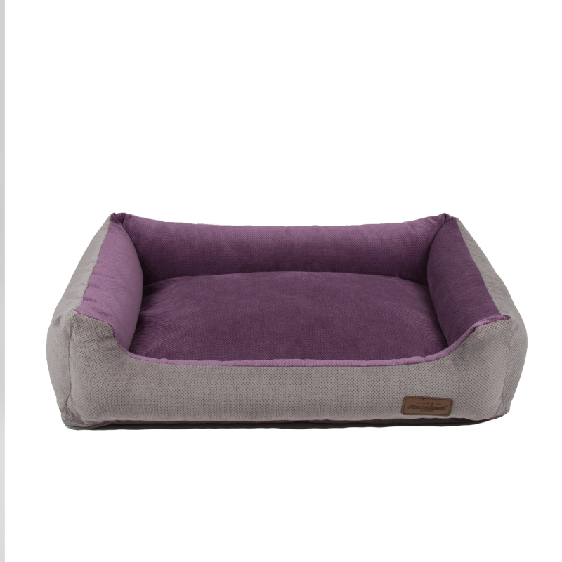 RECOBED Kanapa Siberian double Szary/Fiolet rozmiar L: 90 x 73 x 20 cm