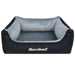 RECOBED Kanapa Sargasso Czarny & Szary rozmiar L: 100 x 80 x 24 cm