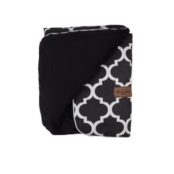 RECOBED Kocyk Caribbean black M - 100 x 150 cm