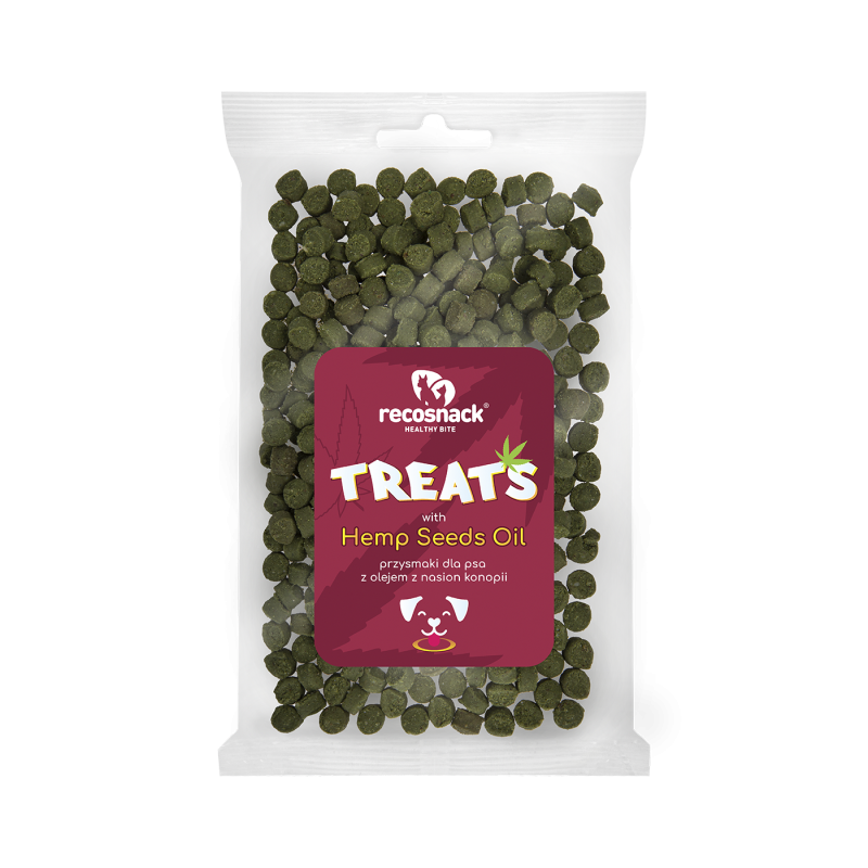 RECOSNACK Hemp Przysmaki z Konopi 20 g