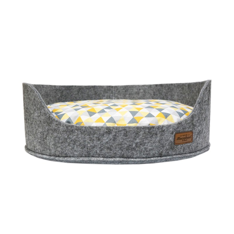 RECOBED Sofa filc z poduszką Aral