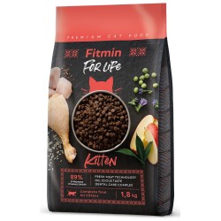 FITMIN Cat For Life Kitten - nowa receptura 1,8kg