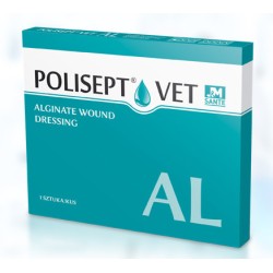 POLISEPT VET Opatrunek AL na rany 10x10cm 1 szt.