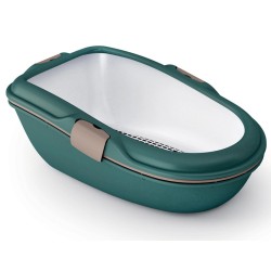 ZOLUX Kuweta FURBA MAXI z sitkiem 47x69,5x26 cm - brązowozielony