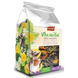 VITAPOL Vita Herbal dla gryzoni i królika - mix ziołowy 40g