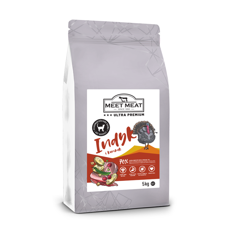 MEET MEAT Cat Adult Turkey and Chicken 1,5 kg