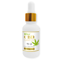 VETFOOD CBD Gold Oil 1500mg / 30ml 1500 mg