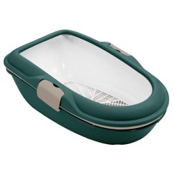 ZOLUX Kuweta FURBA z sitkiem 39x59x22 cm - zielonobrązowy