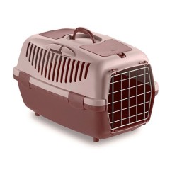 ZOLUX Transporter Gulliver metalowe drzwi - Różowobrązowy Gulliver 1