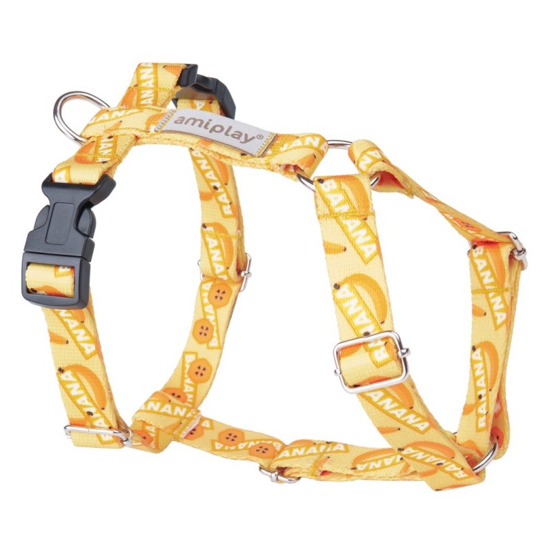 AMIPLAY Szelki regulowane Guard BeHappy - Banana S