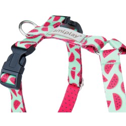 AMIPLAY Szelki regulowane Guard BeHappy - Watermelon M