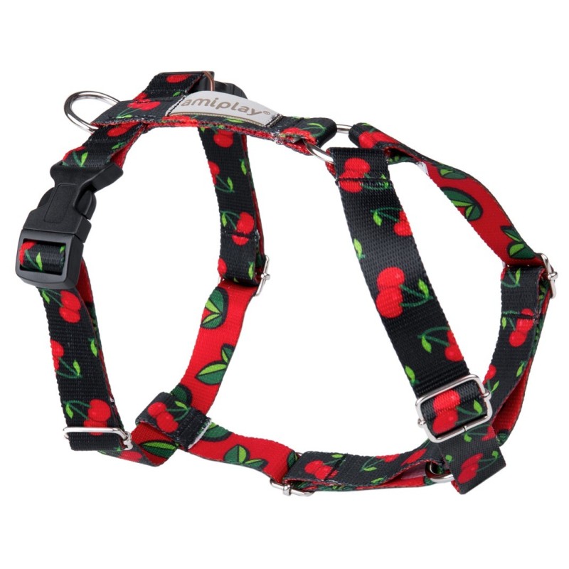 AMIPLAY Szelki regulowane Guard BeHappy - Cherry XL