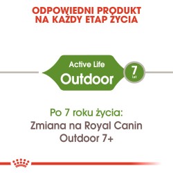 ROYAL CANIN Outdoor karma sucha dla kotów dorosłych, aktywnych i często wychodzących na zewnątrz 4 kg