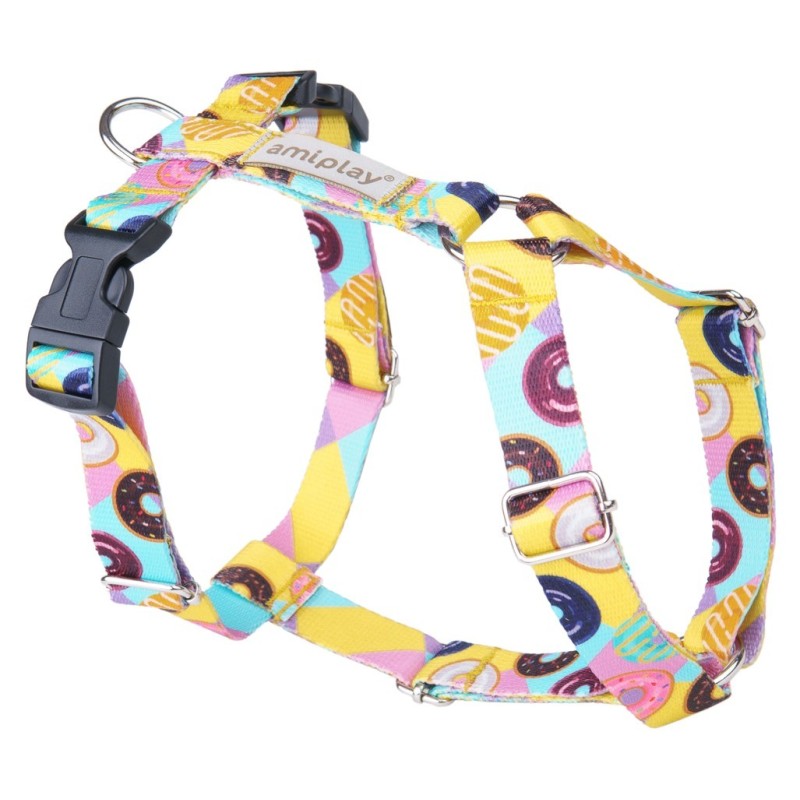 AMIPLAY Szelki regulowane Guard BeHappy - Donut S