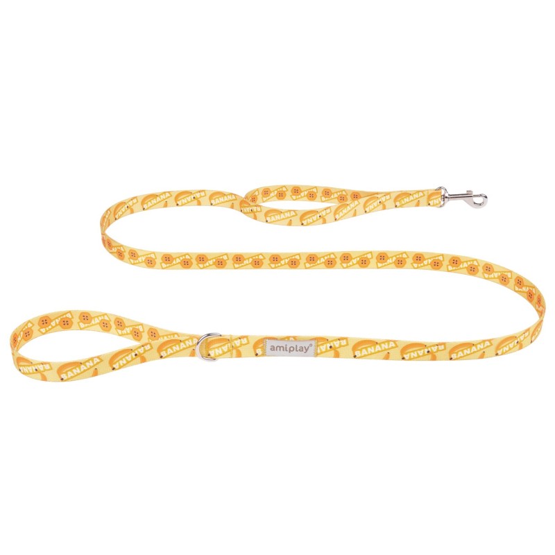 AMIPLAY Smycz BeHappy - Banana XL