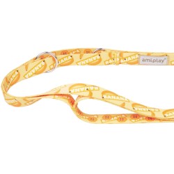 AMIPLAY Smycz regulowana 7 in 1 BeHappy - Banana L