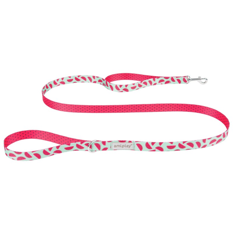 AMIPLAY Smycz BeHappy - Watermelon M