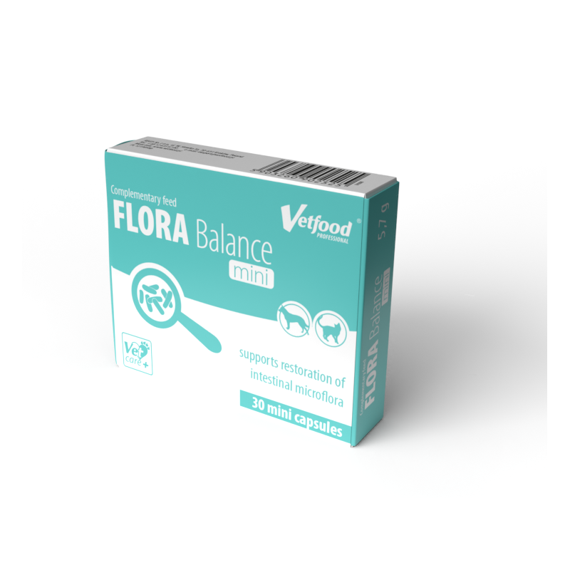 VETFOOD Flora Balance mini 30 kapsułek (blister)