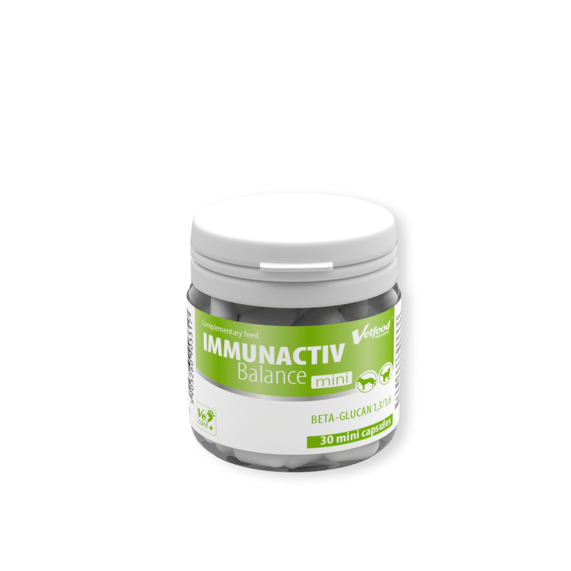 VETFOOD Immunactiv Balance mini 30 kapsułek