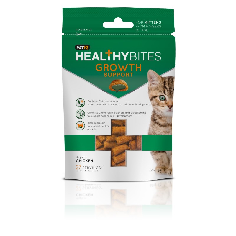 VETIQ Przysmaki dla kociąt wsparcie wzrostu Healthy Bites Growth Support for Kittens 65 g