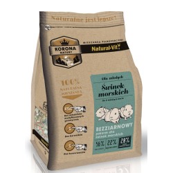 NATURAL-VIT Korona Natury - bezziarnowy pokarm dla MŁODYCH świnek morskich 750g