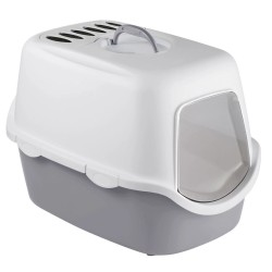 ZOLUX Kuweta CATHY z filtrem (40 x 56 x 40 cm) - szara