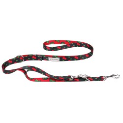 AMIPLAY Smycz regulowana 7 in 1 BeHappy - Cherry M