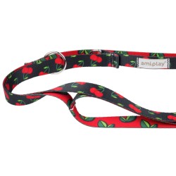 AMIPLAY Smycz regulowana 7 in 1 BeHappy - Cherry XL