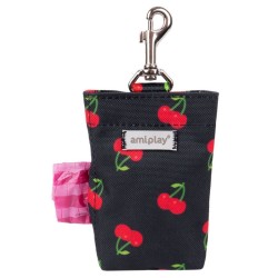 AMIPLAY Torebka na worki do odchodów BeHappy - Cherry