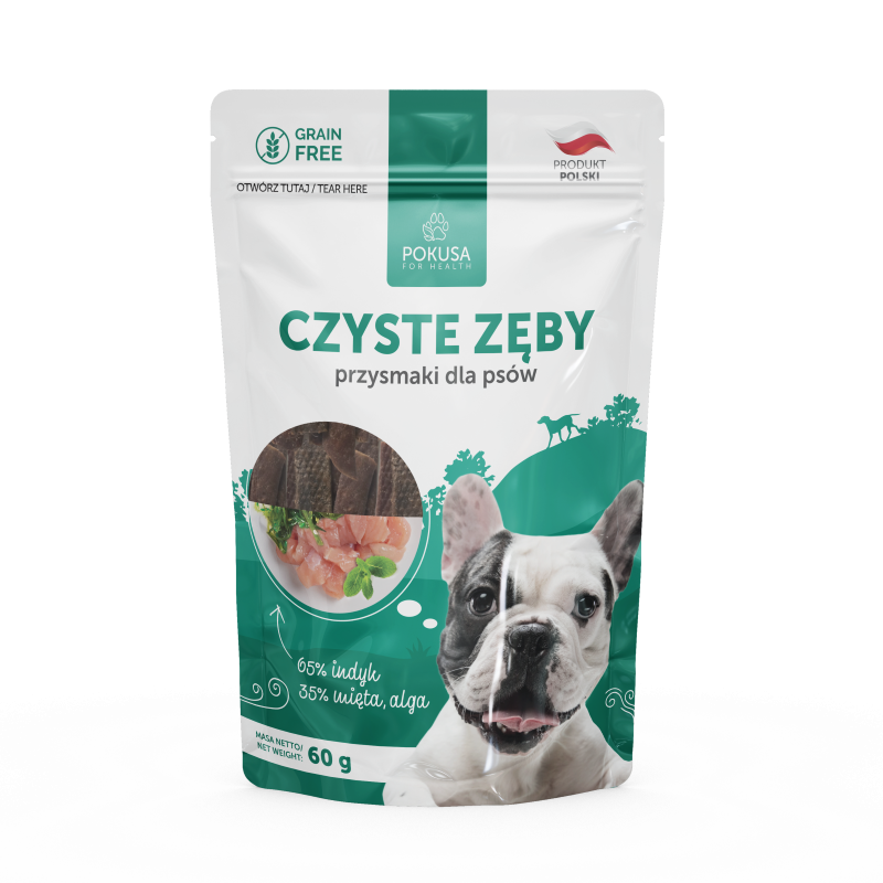 POKUSA Fun and Mniam Czyste Zęby - naturalny przysmak 60g