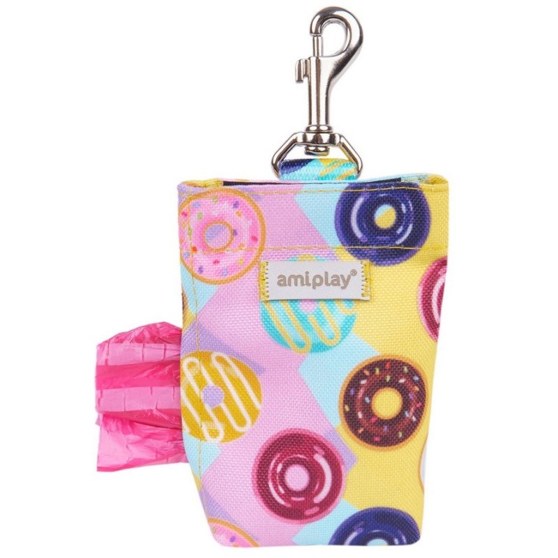 AMIPLAY Torebka na worki do odchodów BeHappy - Donut