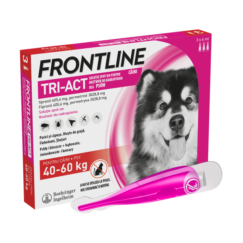 FRONTLINE Tri-Act Spot On XL powyżej 40kg - 1 pipeta