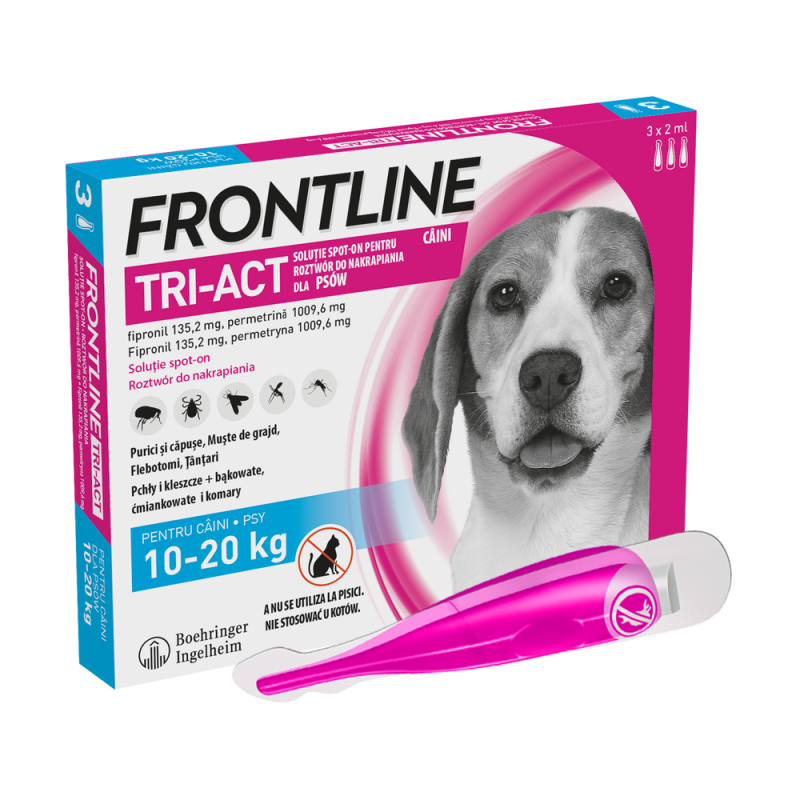 FRONTLINE Tri-Act Spot On M 10 - 20kg - 1 pipeta