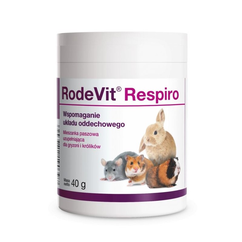 DOLFOS Rodevit Respiro 40g - wspomaganie układu oddechowego