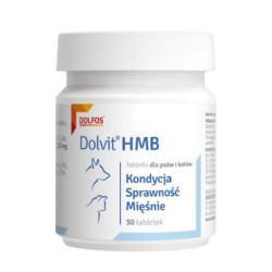 DOLFOS Dolvit HMB - rekonwalescencja dla psów i kotów 30 tabl.