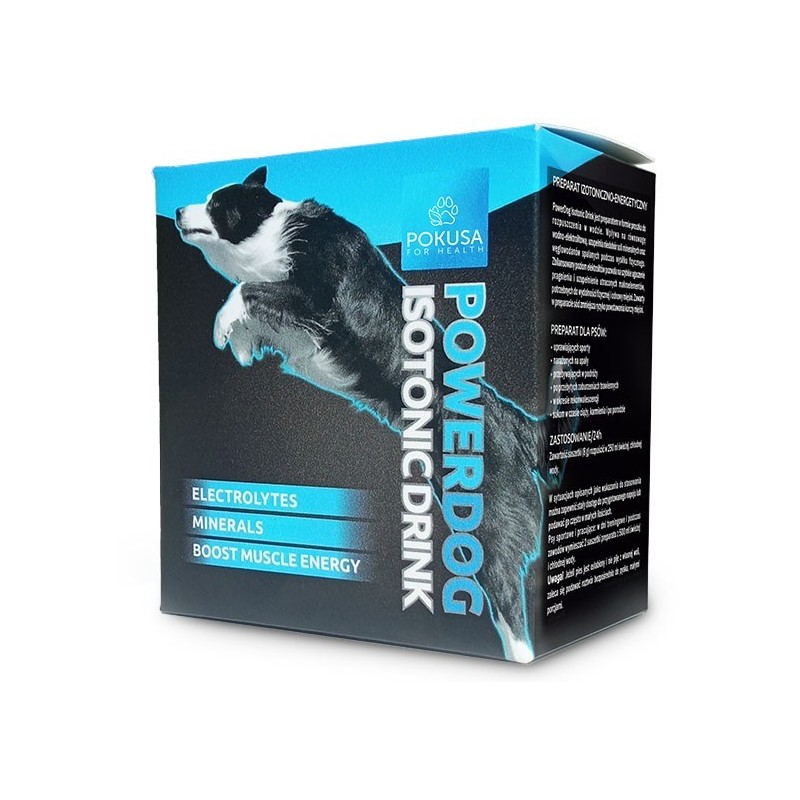 POKUSA PowerDog Isotonic Drink - saszetki 12 szt.