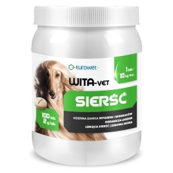 Eurowet Wita-Vet Sierść - pies 100 tabl.