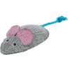 TRIXIE Mysz XXL - materiałowa zabawka z kocimiętką 15 cm