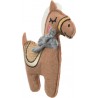 TRIXIE Koń - zabawka dla kota materiał / juta z kocimiętką 10 cm