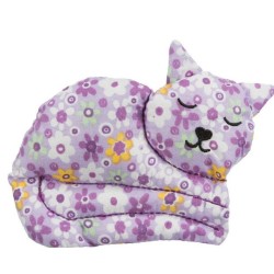 TRIXIE Kot - bawełniana zabawka dla kota z walerianą 13 cm