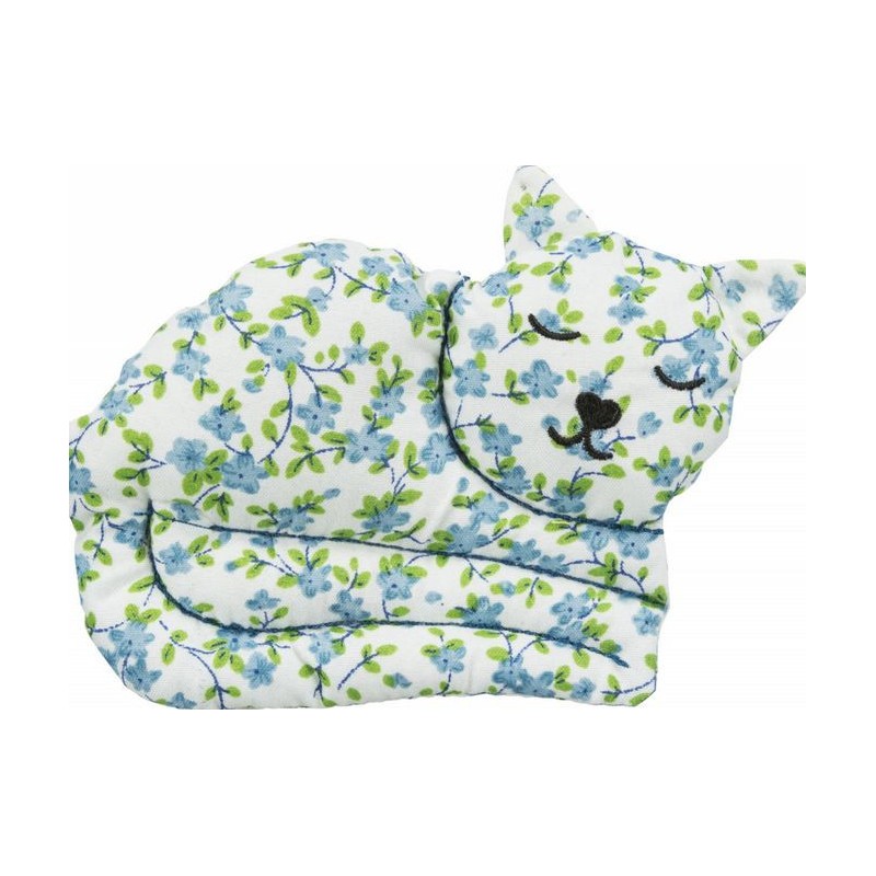 TRIXIE Kot - bawełniana zabawka dla kota z walerianą 13 cm