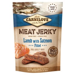 CARNILOVE JERKY Lamb with Salmon Fillet 100g