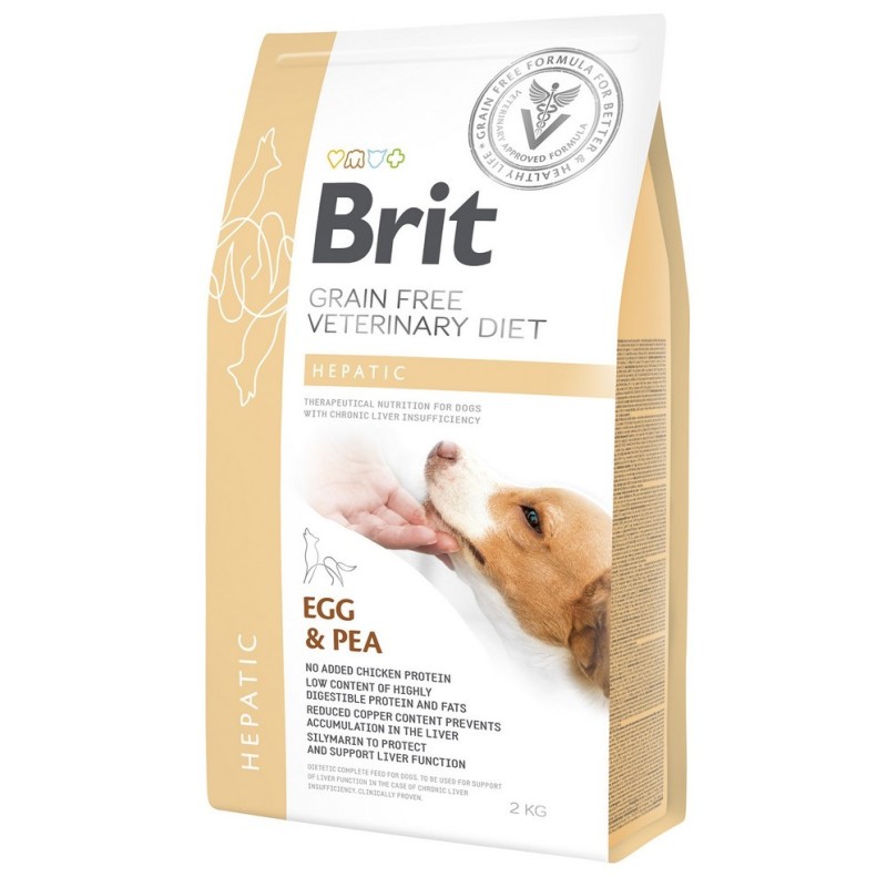 BRIT Grain Free Veterinary Diets Dog Hepatic 12kg