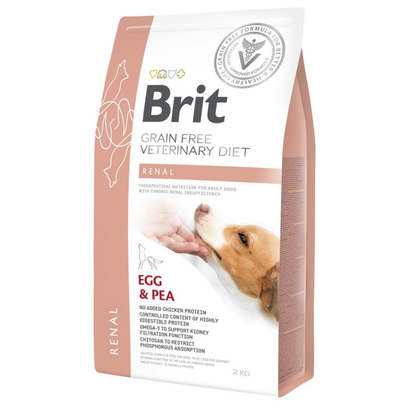 BRIT Grain Free Veterinary Diets Dog Renal 12kg
