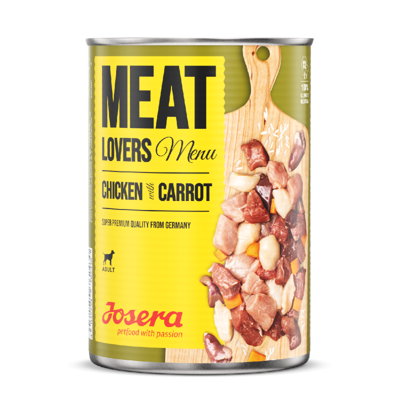 JOSERA Meatlovers Menu Kurczak z marchewką 800g