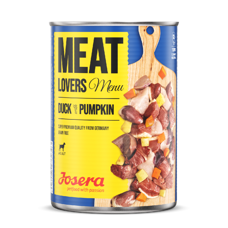JOSERA Meatlovers Menu Kaczka z dynią 800g