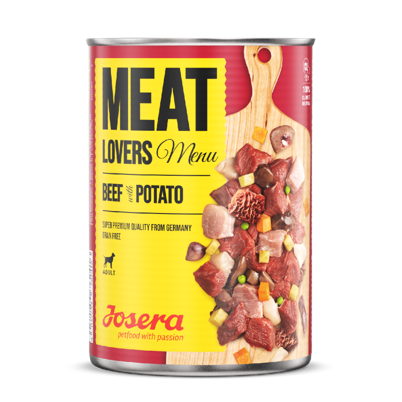 JOSERA Meatlovers Menu Wołowina z ziemniakami 400g
