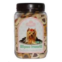 ADBI Mięsne treserki - serduszka mix 300g
